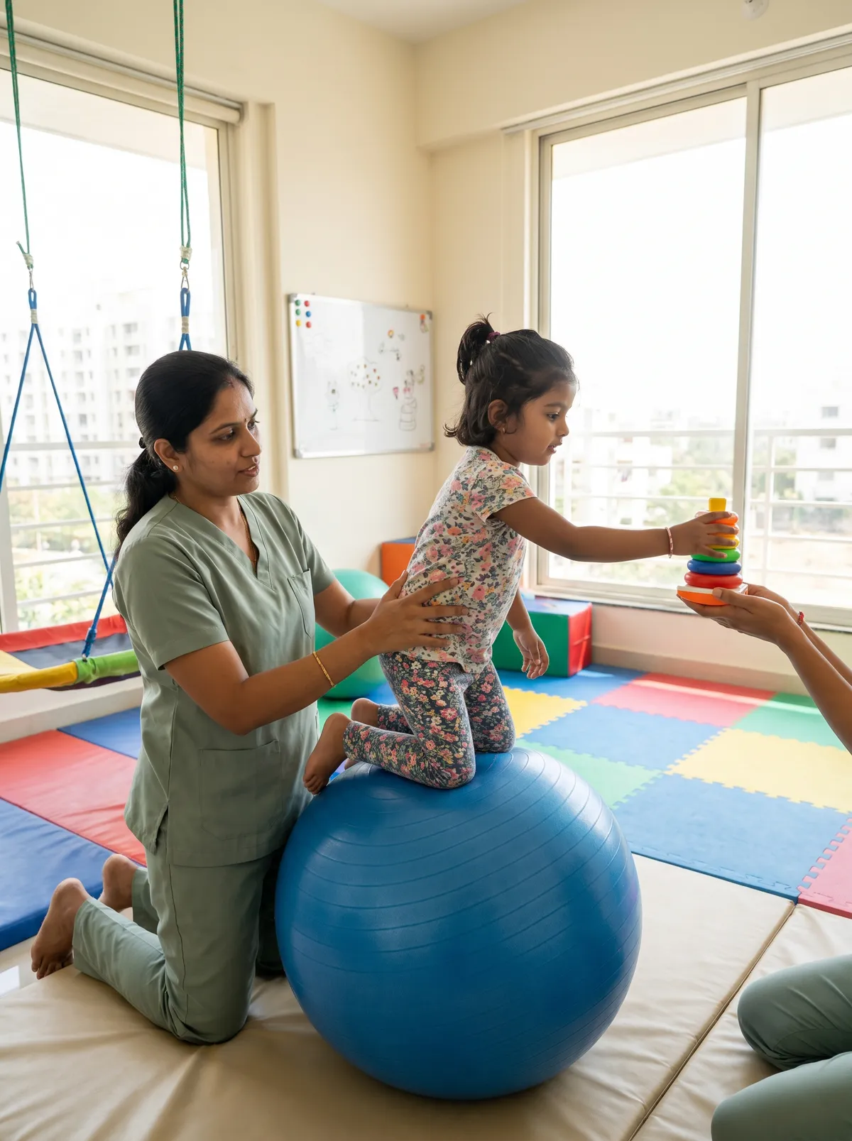 Physiotherapy session at TurtleCare